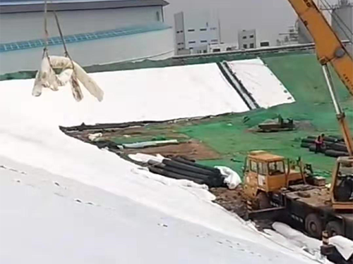 山西垃圾填埋场施工现场－2019